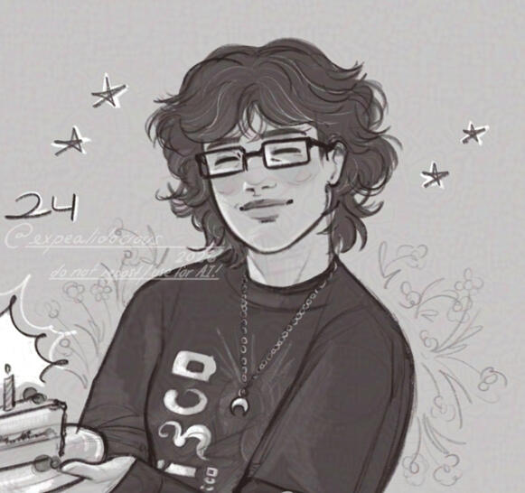 portrait of myself, posted on my twenty-fourth birthday